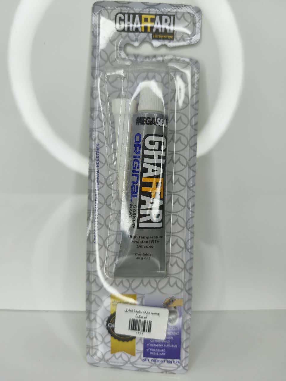 تصویر چسب غفاری سفید کوچک 